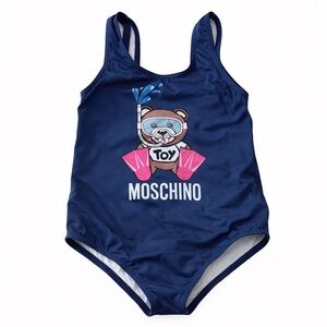 Moschino Kids Blue Swimsuit